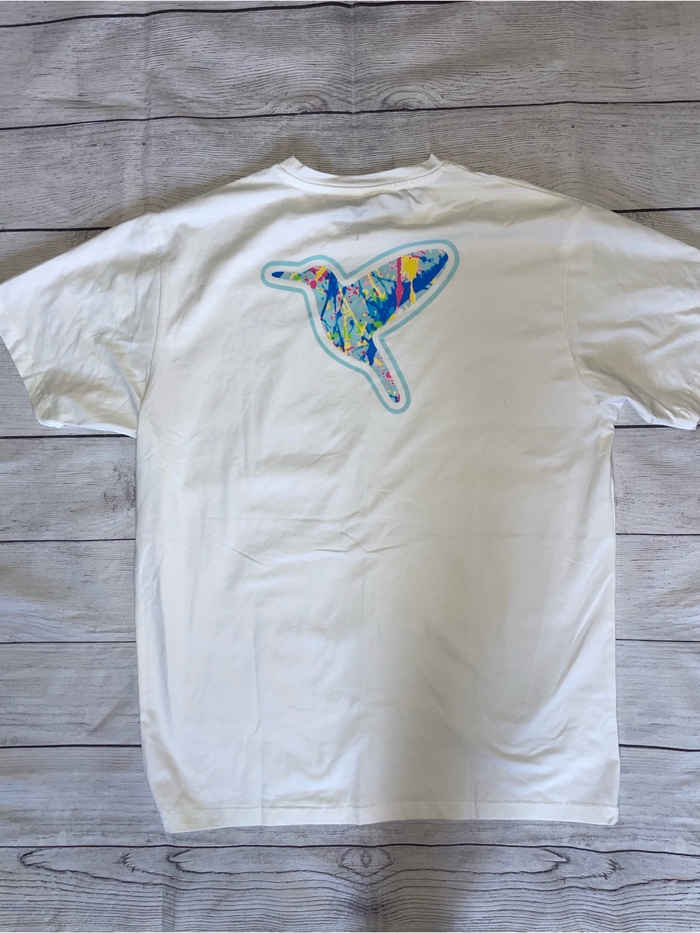 birddogs White Logo Crewneck T-Shirt